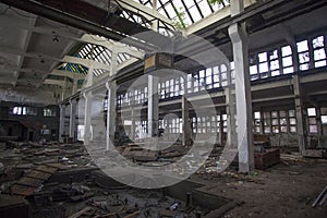 Old factory hall