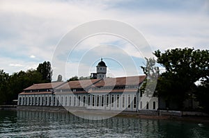 Old factory in Konstanz at Lake Constance