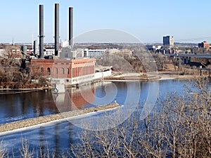 Old Factory by River