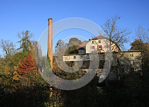 Old factory in Wetzikon named Schoenau
