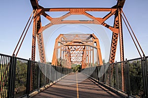 Old Fair Oaks Bridge Over