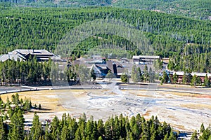 Old Faithful From Above