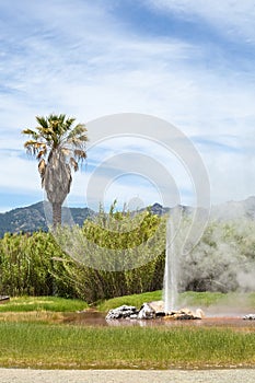 Old Faithful Geyser of California