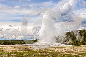 Old Faithful - Yellowstone N.P. photo