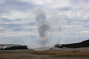 Old Faithful, Yellowstone National Park, Montana