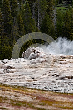 Old faithful yellowstone national park wyoming