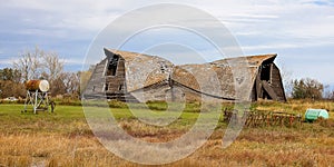 Old Fallen Down Barn