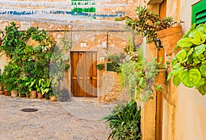 Old famous village Valldemossa on Majorca, Spain