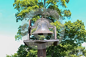 Old farm dinner bell