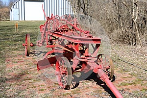 Old farm equipment