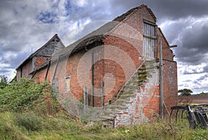 Old farm granary, England photo