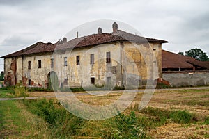 Old farm house near Novi Ligure, Alessandria province, Italy