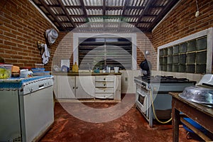 Old farm kitchen photo