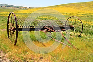 Old Farm Plow