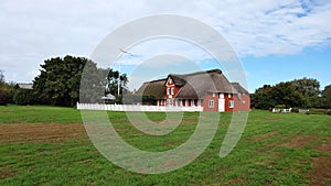 Old farmhouse on the island of Roemoe