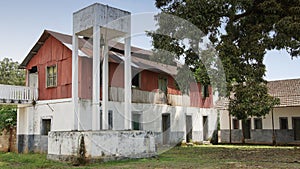 Old farmhouse, Sao Tome and Principe, Africa