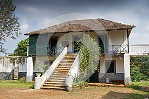 Old farmhouse, Sao Tome and Principe, Africa