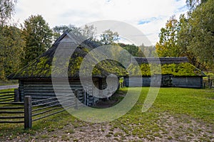 Old farmstead in Rumsiskes Lithuania