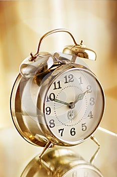 Old fashion alarm clock