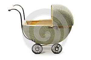 Old fashioned baby carriage