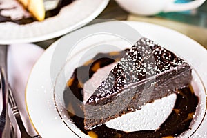 Old Fashioned Chocolated cake photo