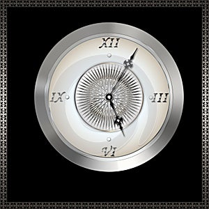 Old fashioned clock.