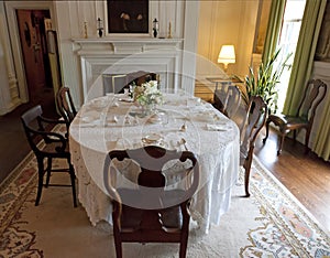 Old fashioned dining room