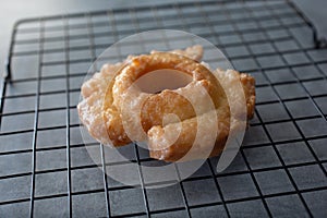 old-fashioned donut