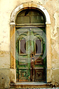 Old fashioned door