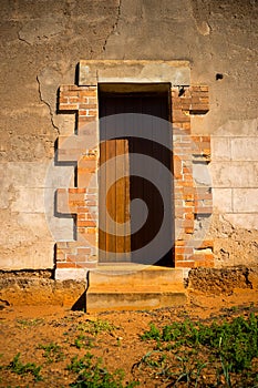 Old fashioned door