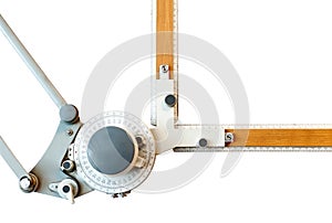 Old-fashioned drawing board