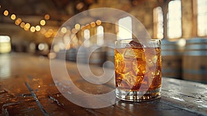 Old Fashioned at a Kentucky bourbon distillery