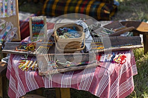 Old fashioned knitting technique