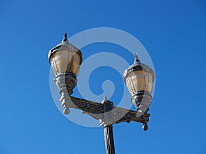 Old-fashioned light pole