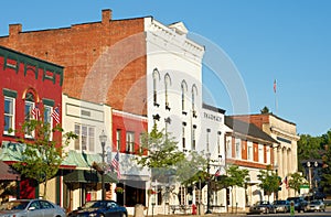 Old-fashioned Main Street