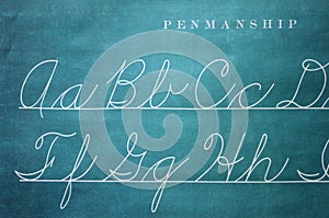 Old-Fashioned Penmanship Guide