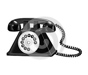 Old-fashioned phone