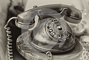 Old-fashioned phone