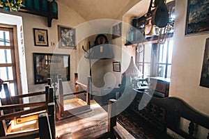 Old fashioned restautant interior