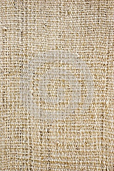 Old-fashioned rustic homespun cloth as background