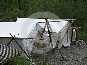 Old-Fashioned Tents