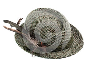 Old-fashioned tirol man's hat