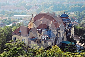 Old fashioned villa in Tsingtao