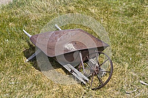 Old Fashioned Wheelbarrow