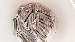 Old fasteners need to be cleaned