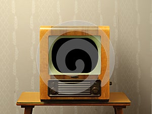 Old Fifties Television