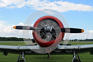 Old fighter american air force fighter