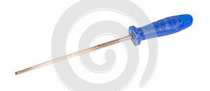 Old file on the white background