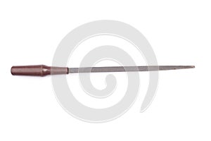 Old file on the white background