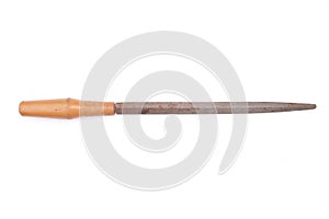 Old file on the white background